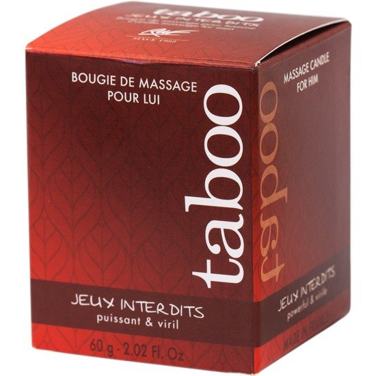 Świeca do masażu Dzika.