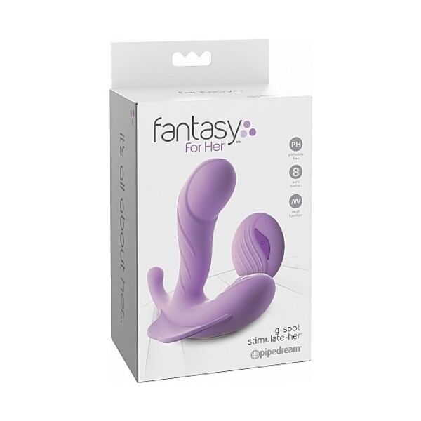 Wibrator punktu G Pipedream Fantasy For Her z pilotem