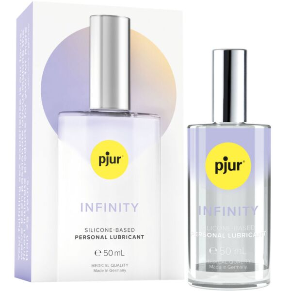 Lubrykant silikonowy Pjur Infinity 50 ml w szklanej butelce