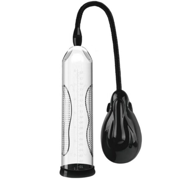 Pompka do penisa Pretty Love Alexander z przezroczystym cylindrem z podziałką