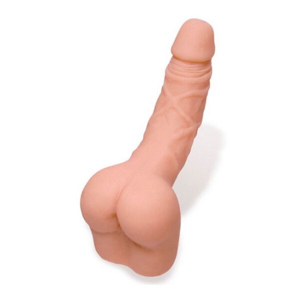 Masturbator Pipedream Extreme Toyz Penis and Ass All in One, z pośladkami i wbudowanym penisem