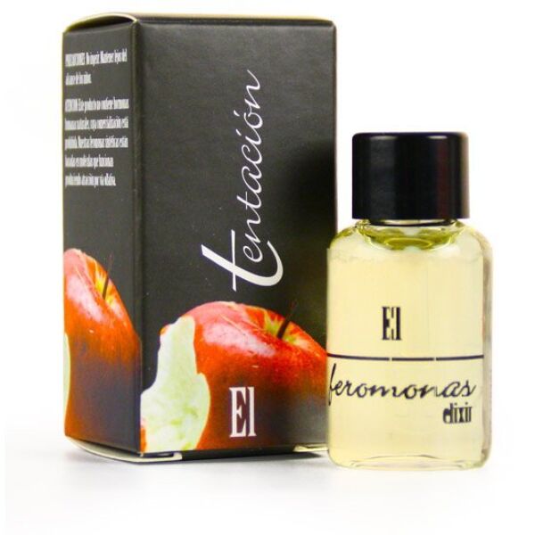 Perfumy z feromonami Tentación Elixir, szklany flakon 7 ml w osobnym pudełku