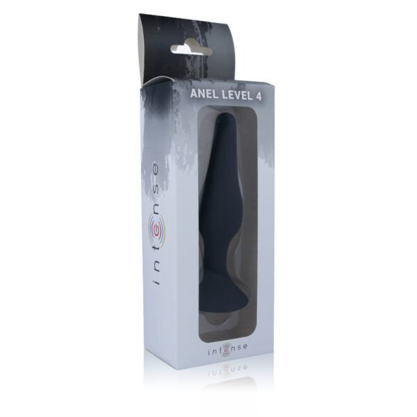 Dildo analne Intense Anal Level 4 15,5 cm w kolorze czarnym