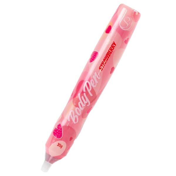 Jadalny pisak do ciała Secret Play Body Pen w smaku truskawki lub czekolady