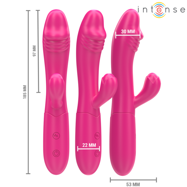Wibrator Intense Fun Ivy z językiem stymulującym