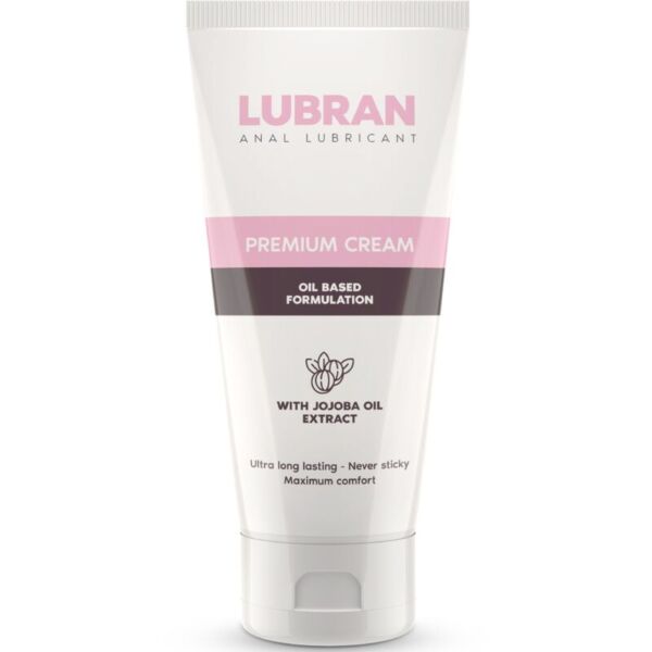 Lubrykant w kremie Lubran Oil Based, 50 ml, z jojobą i nagietkiem