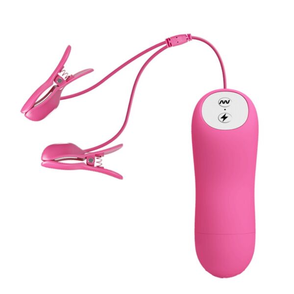 Zaciski na sutki Baile BI-014648-1 z wibracjami i elektrostymulacją