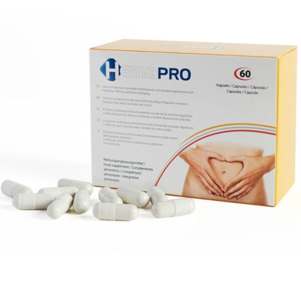 Opakowanie suplementu diety Hemapro Pills 500Cosmetics