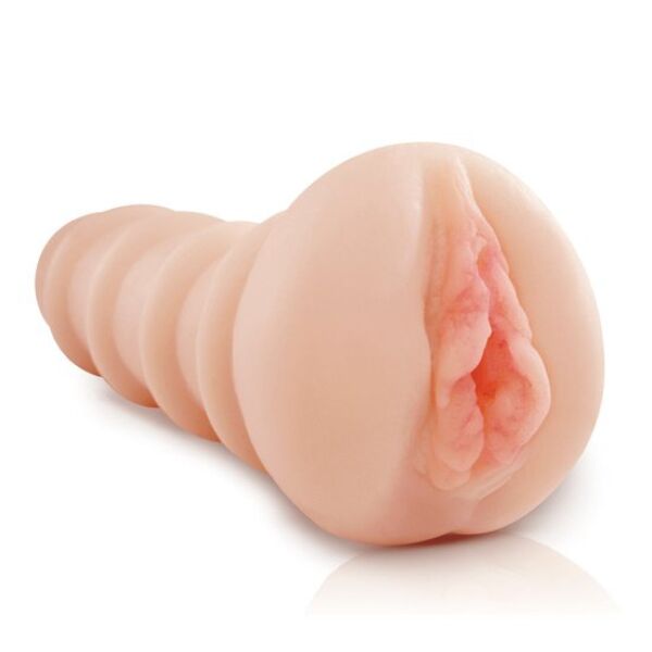 Masturbator Pipedream PDX Extreme Fill Her Up! z dwoma wejściami i uchwytem