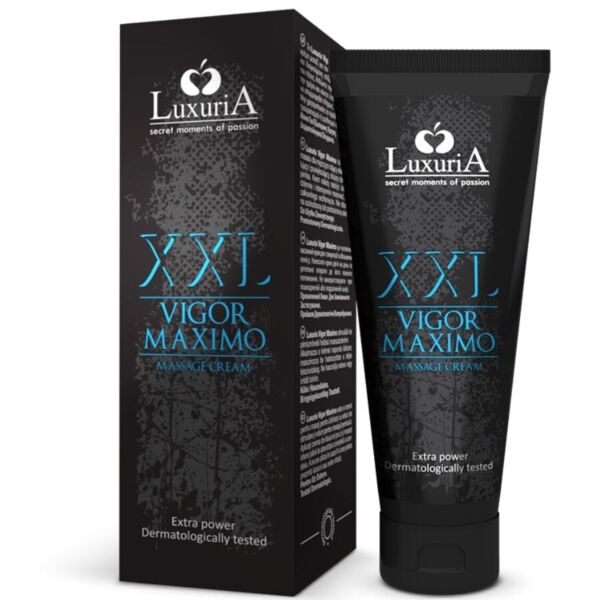Krem do masażu penisa IntimateLine Vigor Máximo XXL, opakowanie 75 ml