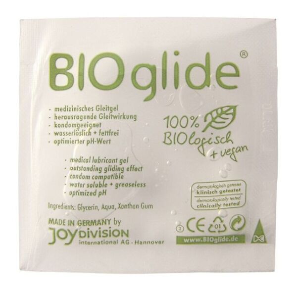 Saszetka jednorazowa lubrykantu na bazie wody Joydivision BIOglide 3 ml