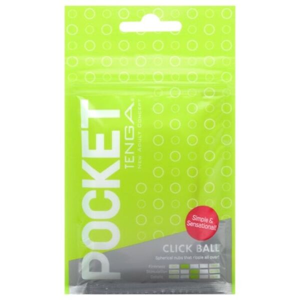 Masturbator jednorazowy Pocket TENGA Click Ball