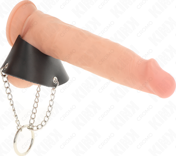 Metalowy pierścień erekcyjny Kink Ring Power 4 cm
