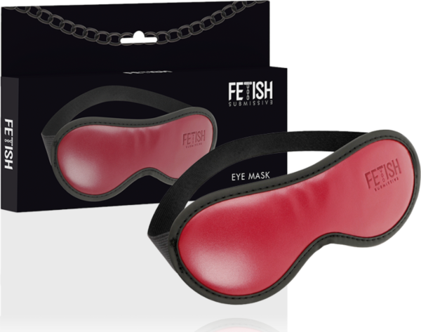 Opaska na oczy Fetish Submissive Dark Room z ekoskóry