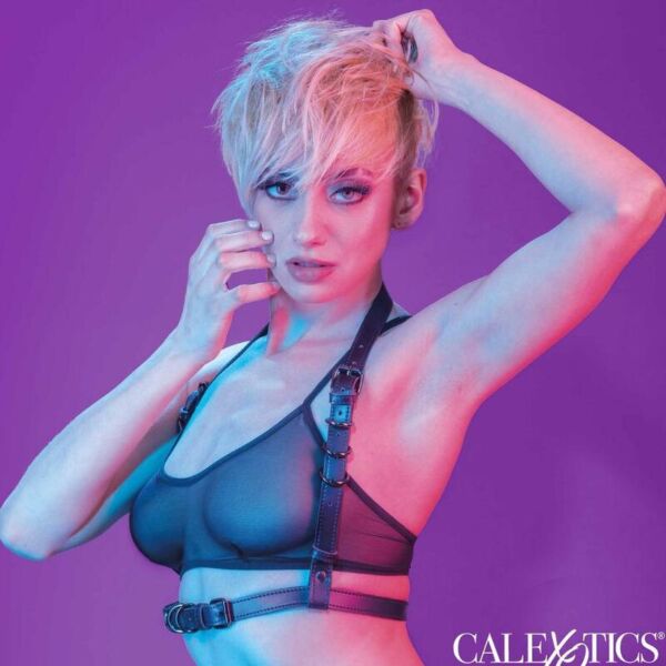 Uprząż CalExotics Euphoria Halter z zapięciem na klamrę