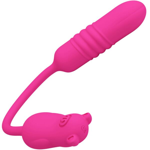 Wibrator pocisk Pretty Love Nobikuma z przyciskiem na końcu
