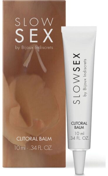 Balsam do stymulacji łechtaczki Slow Sex Clitoral Balm od Bijoux Indiscrets, opakowanie 10 ml