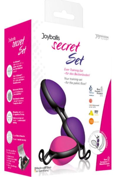 Kulki gejszy JoyDivision Joyballs Secret Set, kulka pojedyncza i podwójna