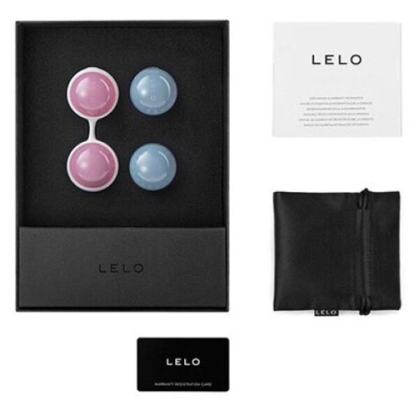 Zestaw kulek gejszy LELO Luna Beads Mini z silikonowym łącznikiem