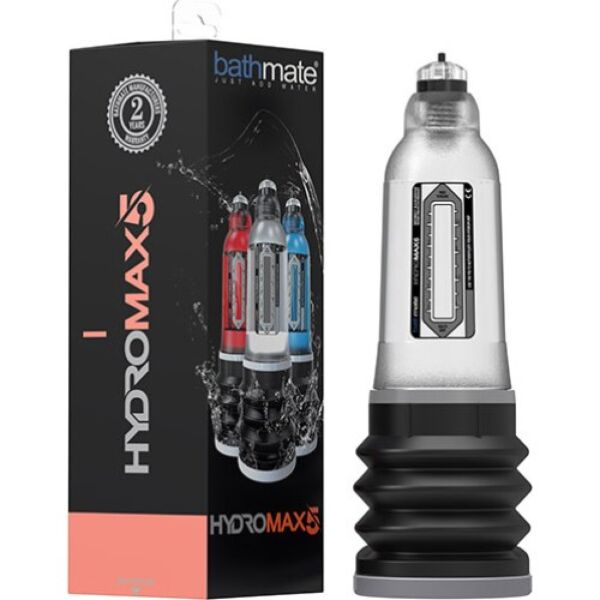 Przezroczysta pompka do penisa Bathmate Hydromax 5