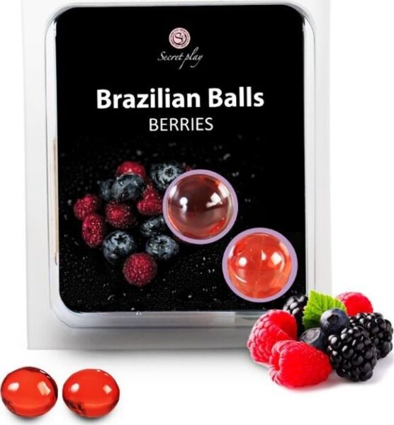 Kulki z olejkiem do masażu Secret Play Brazilian Balls