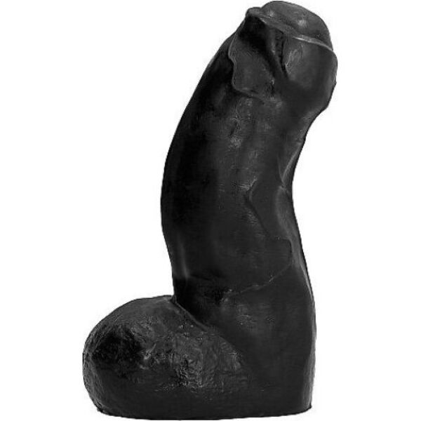 Realistyczne dildo All Black AB03 Ted w kolorze czarnym