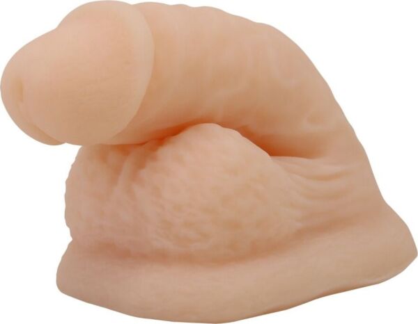 Realistyczny dildo Pretty Love BW-008135N z wypukłą główką, żyłkowatą fakturą i podstawą z przyssawką