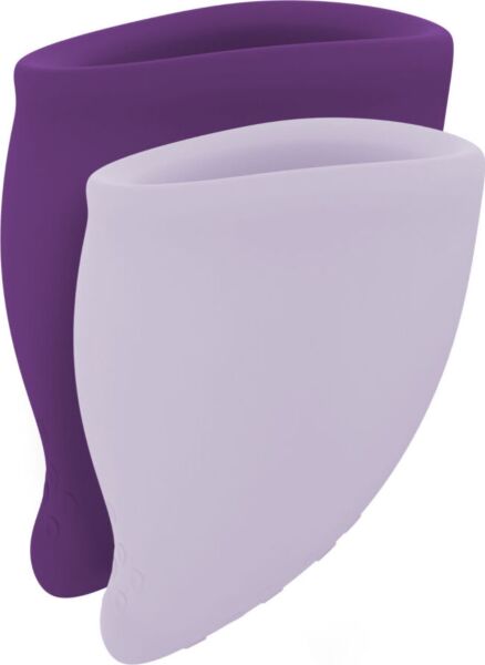 Zestaw kubeczków menstruacyjnych Fun Cup Explore Kit marki Fun Factory, rozmiary A i B