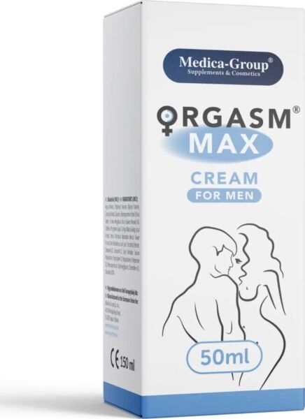 Krem intymny Orgasm Max Cream For Men Medica Group, opakowanie 50 ml