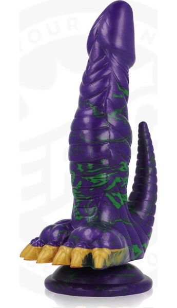 Dildo Epic Crocotta Mystic Aurora z podstawą