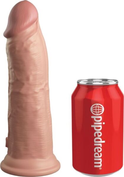 Dildo realistyczne King Cock Elite 20,3 cm z silikonu, z podstawą z przyssawką