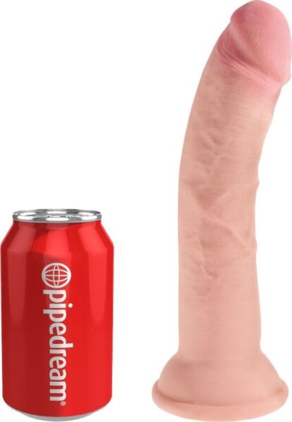 Dildo realistyczne Pipedream King Cock Plus 21,6 cm z przyssawką w podstawie