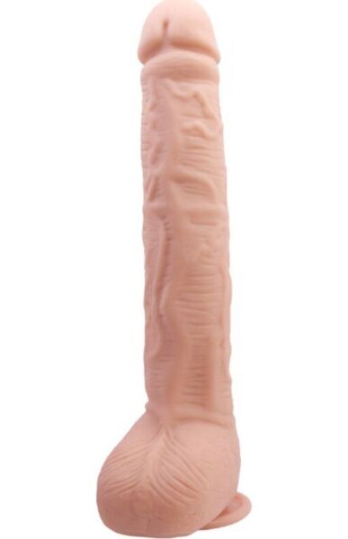 Realistyczne dildo Baile 28 cm z przyssawką w podstawie