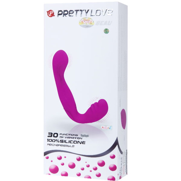 Podwójna uprząż strap-on bez pasków Pretty Love Beau