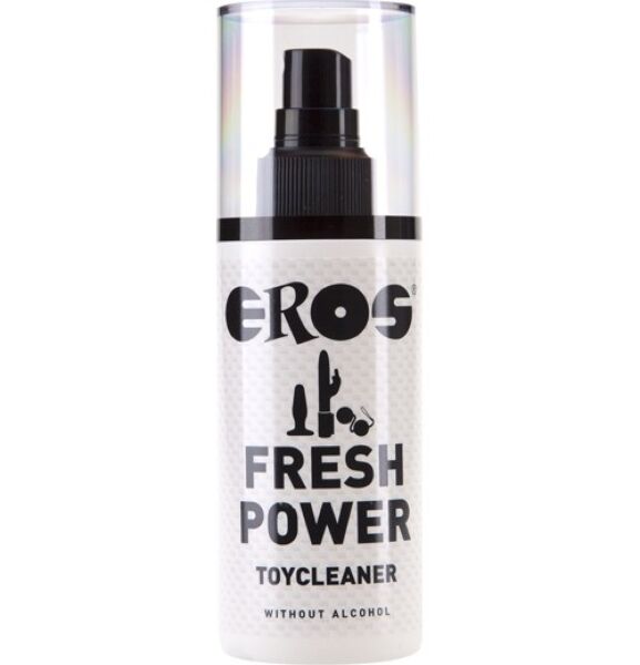 Butelka ze sprayem, środek czyszczący do zabawek Eros Fresh Power Toycleaner 125 ml