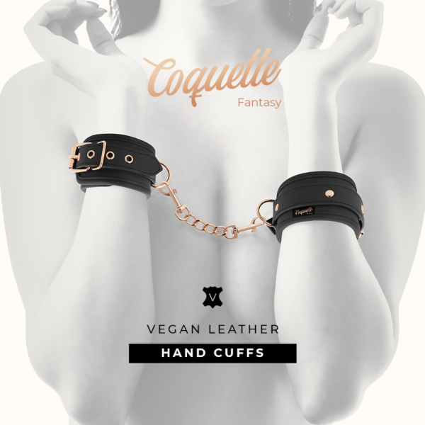 Kajdanki BDSM Coquette Chic Desire Fantasy z klamrą