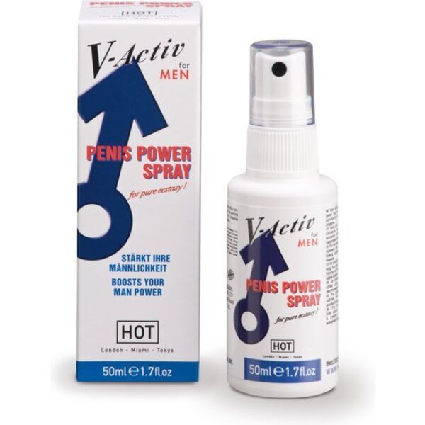 Spray HOT V-Activ Penis Power Spray, 50 ml