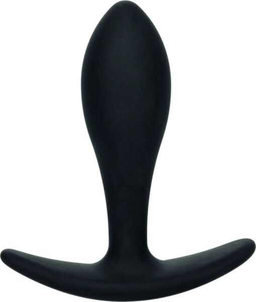 Czarny korek analny CalExotics Boundless Teardrop w kształcie łzy, z uchwytem u podstawy
