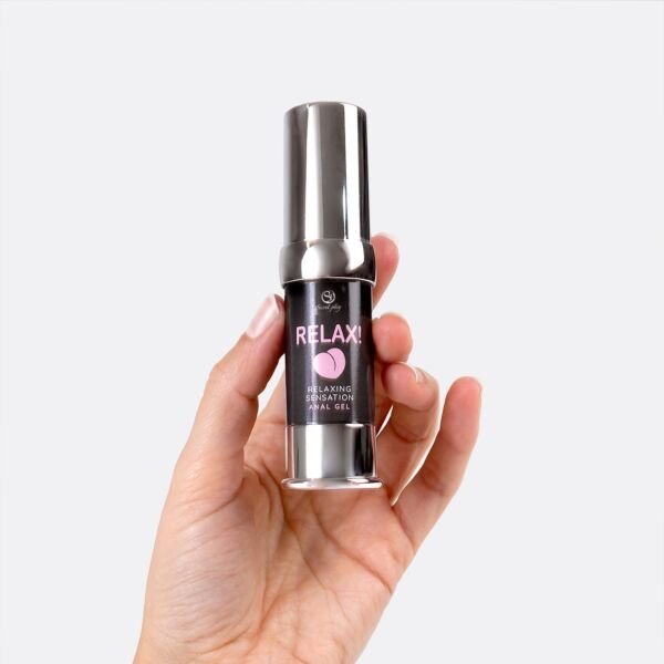 Opakowanie airless 15 ml żelu analnego Secret Play Relax