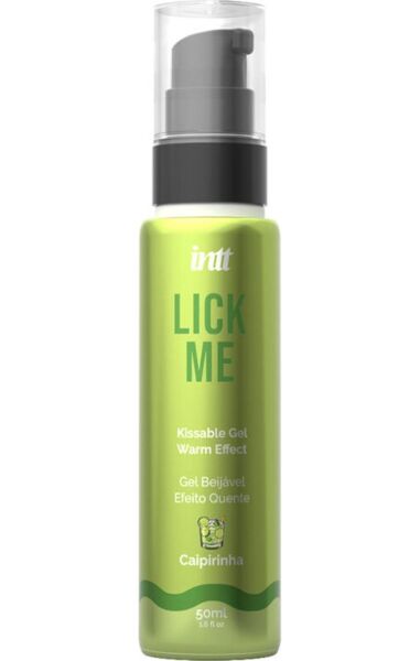 Jadalny żel z efektem ciepła INTT Lick Me w smakach caipirinha i miód
