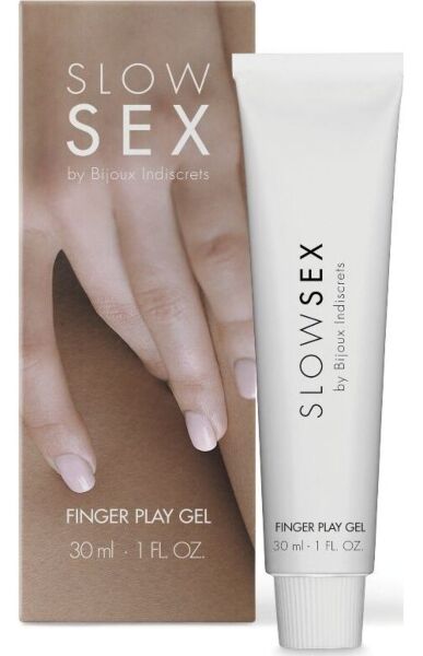 Żel do masażu do całowania Bijoux Indiscrets Finger Play Gel, 30 ml