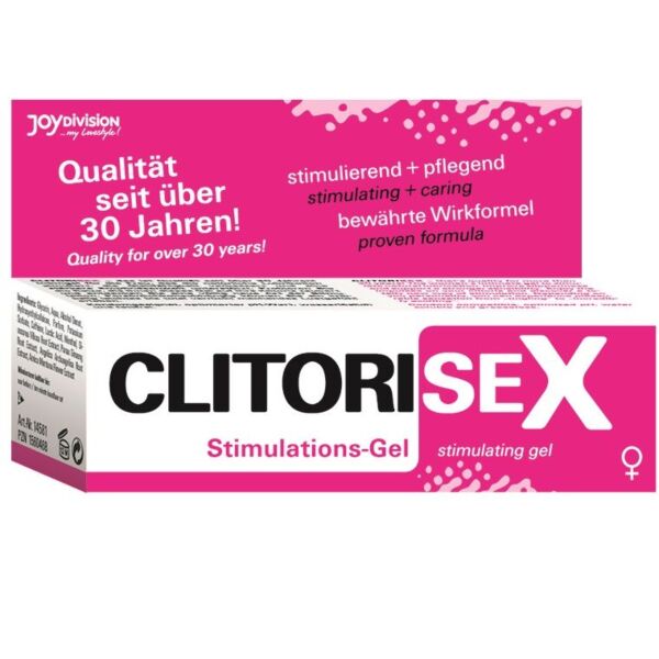 Żel stymulujący Joydivision Clitorisex w opakowaniu 25 ml