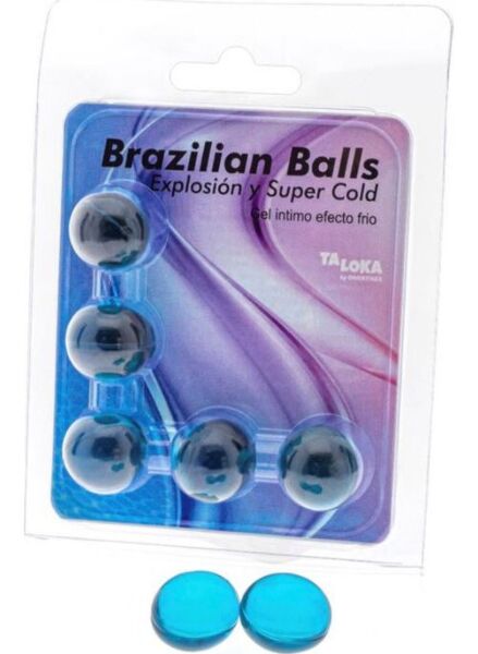 Zestaw 5 kulek Brazilian Balls z efektem chłodu marki Diverty Sex