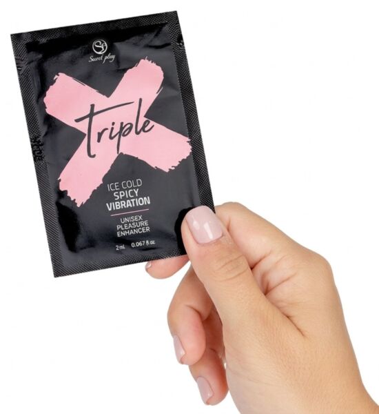 Saszetka 2 ml z żelem stymulującym Secret Play Triple X