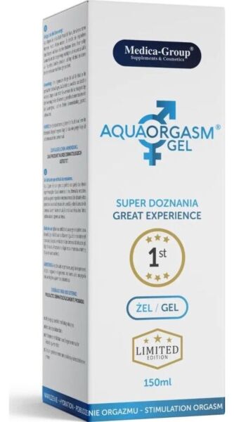 Żel intymny Medica Group Aqua Orgasm Gel, 150 ml