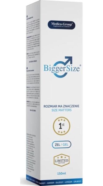Żel intymny Medica-Group BiggerSize Gel 150 ml