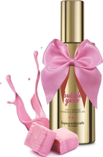 Żel do masażu i do miejsc intymnych Bijoux Indiscrets Bubblegum, 100 ml
