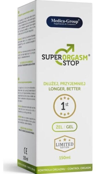Żel Super Orgasm Stop 150 ml Medica Group