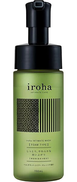 Pianka do higieny intymnej Iroha Intimate Care Wash, opakowanie z dozownikiem, 150 ml