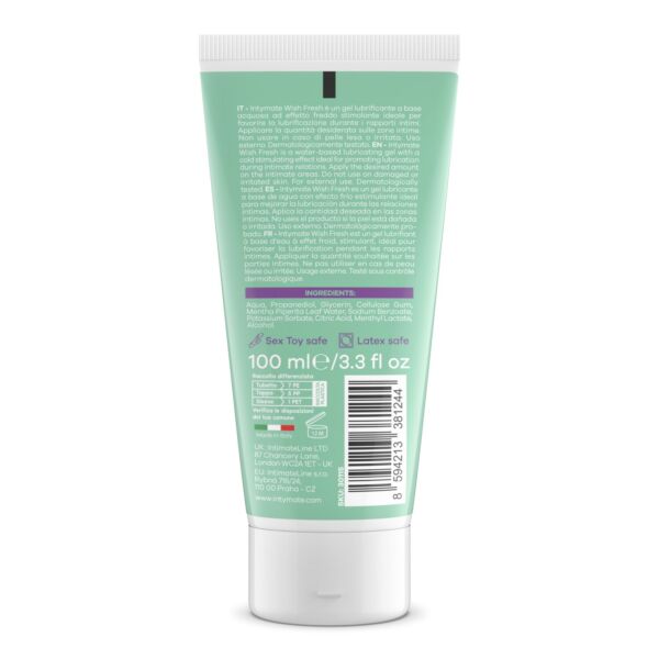 Lubrykant chłodzący Intymate Wish Fresh, opakowanie 100 ml